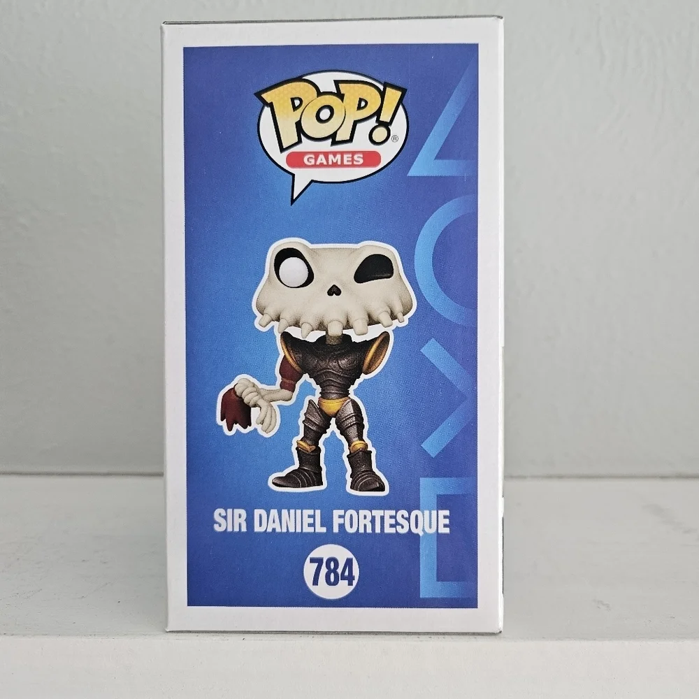 New In Box Funko Pop! Games Playstation MediEvil Sir Daniel Fortesque #784